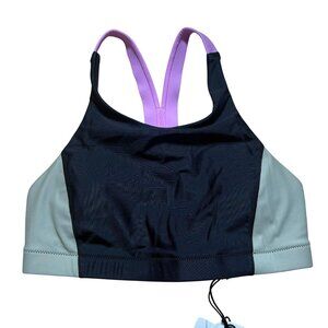 Prana Baja Bound Sport Top Black Color Block Size XS NWT